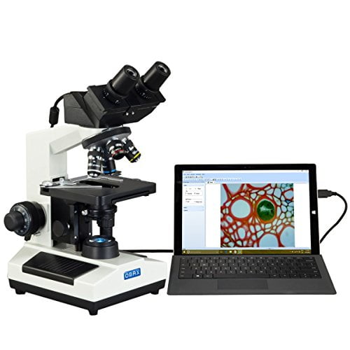 OMAX 40X-1600X Advanced Binocular Phase Contrast Compound Microscope with Interchangable Phase Contrast Kit and 5.0MP USB Camera OMAX 40X-1600X Advanced Binocular Phase Contrast Compound Microscope with Interchangable Phase Contrast Kit and 5.0MP USB Camera